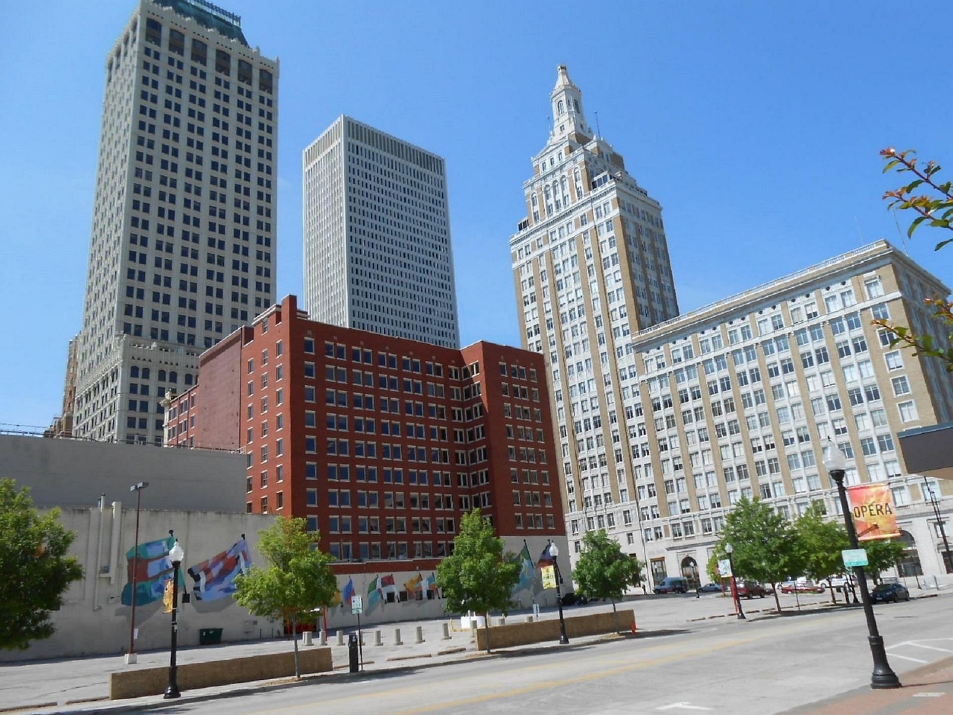 Tulsa downtown (Image via Pixabay)